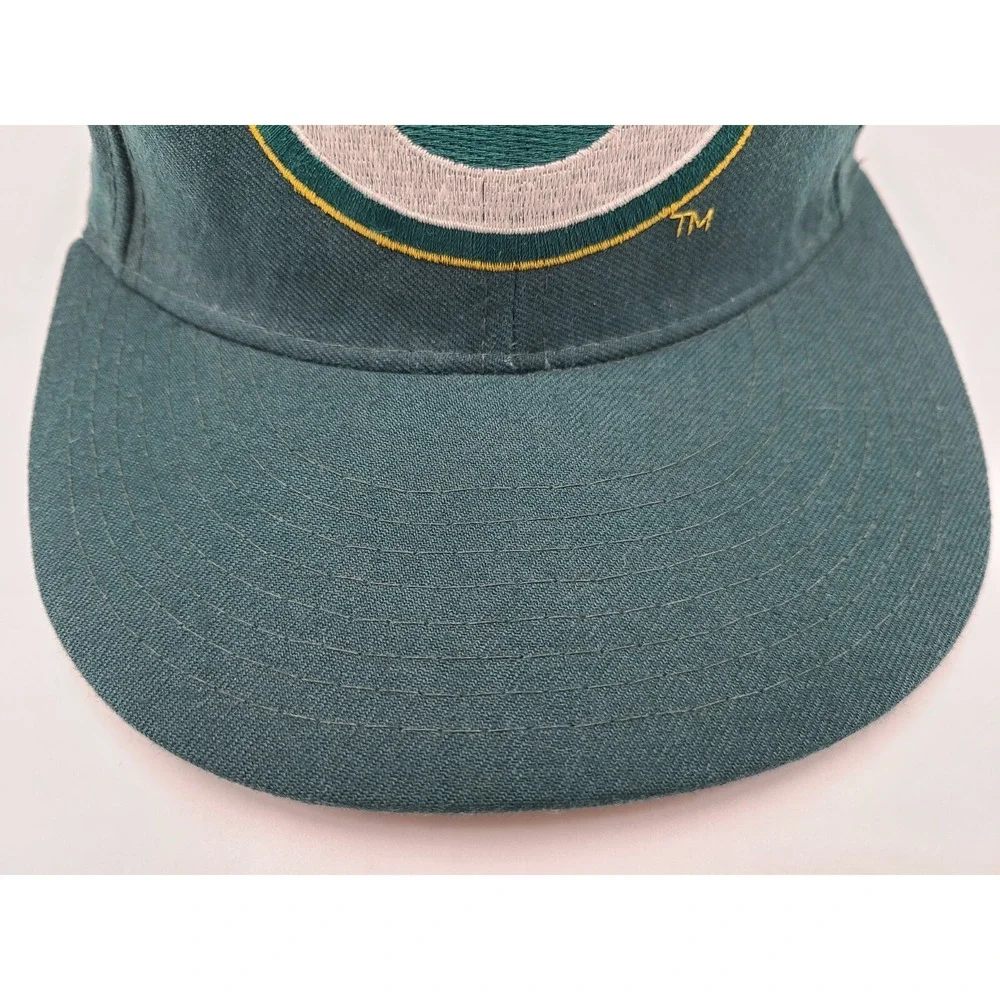 Vintage Green‎ Bay Packers New Era Pro Model Fitted 7 Hat Cap NFL Football Green